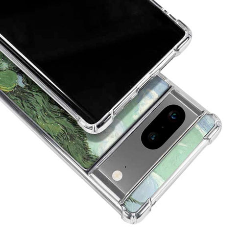 van Gogh - Wheatfield with Cypresses by Van Gogh Google Pixel 8 Clear Case